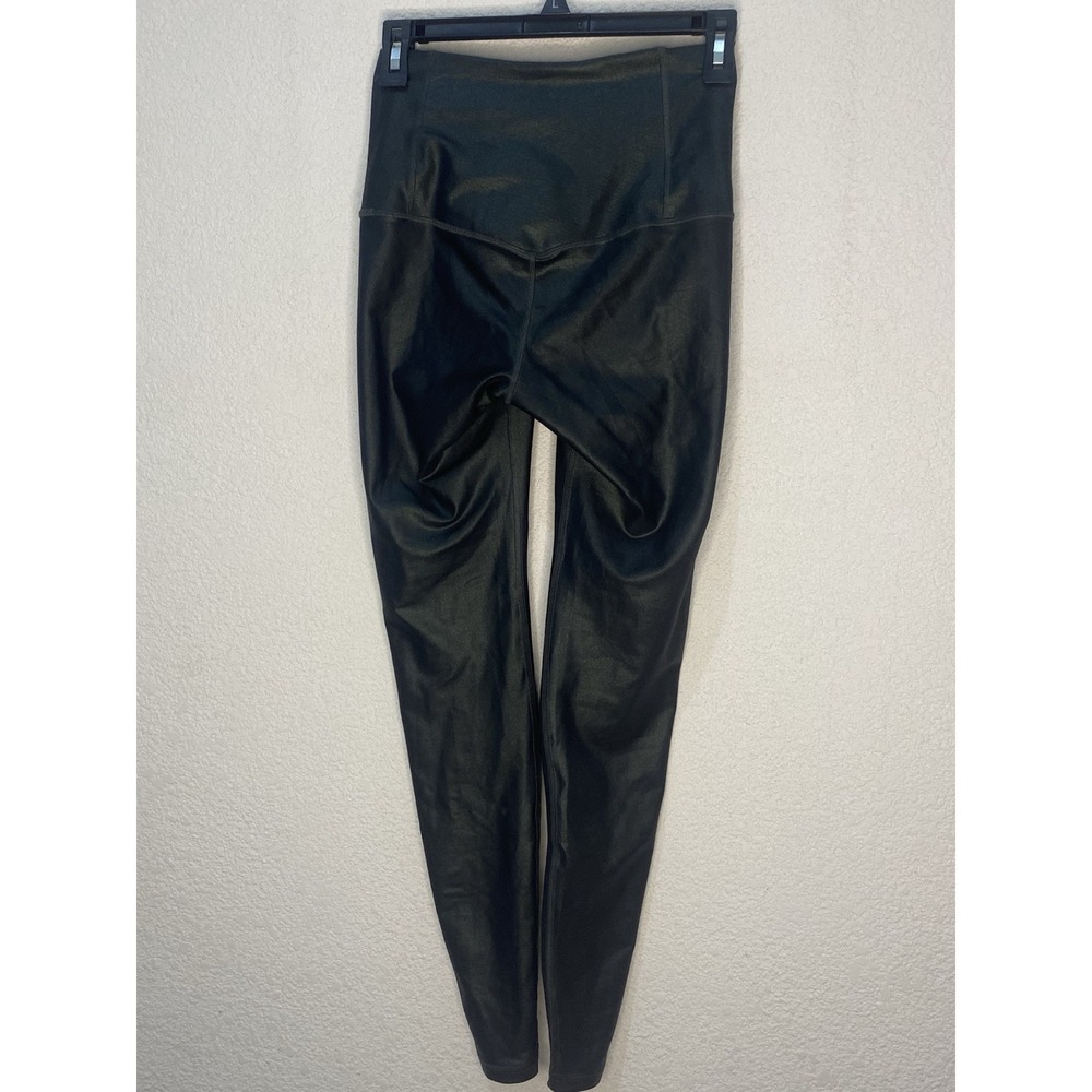 Old Navy silver high waisted‎ womens leggings NEW NWT Size: S - Picture 3 of 5